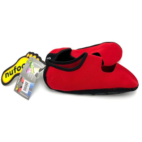 Kids Nufoot Neoprene Slipper Large Age 7-11 Non Slip Mary Jane Ballet Sock - Picture 3 of 8